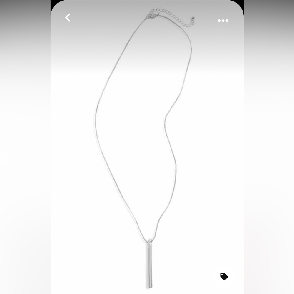 BP Bar Pendant Necklace